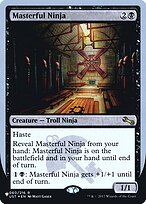 Masterful Ninja — The List (Unfinity Foil Edition) 22