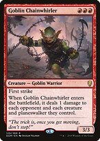 Goblin Lança-correntes — Dominaria Promos 129p