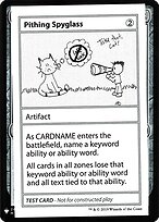Pithing Spyglass — Mystery Booster Playtest Cards 2019 108