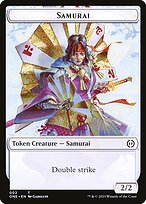 Samurai — Phyrexia: All Will Be One Tokens 2