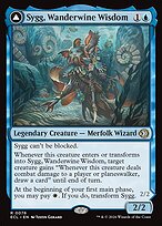 Sygg, Wanderwine Wisdom // Sygg, Wanderbrine Shield — Lorwyn Eclipsed 76