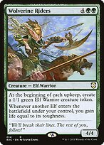 Ginetes de Carcajus — Kaldheim Commander 14