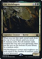 Velho Dedos-de-palito — Innistrad: Midnight Hunt Promos 234s