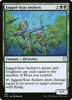 Arqueiros da Cicatriz Dentada — Kaldheim Commander 65