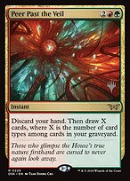 Peer Past the Veil — Duskmourn: House of Horror Promos 226p
