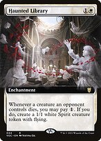 Biblioteca Assombrada — Crimson Vow Commander 44