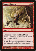 Sudden Demise — Commander 2013 124