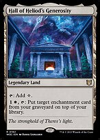 Salão da Generosidade de Heliode — Wilds of Eldraine Commander 162
