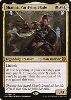 Shanna, Lâmina Purificadora — Dominaria United 218