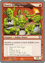 Mons's Goblin Waiters — Unhinged 82