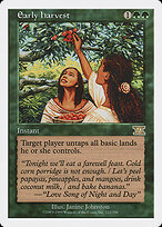Colheita Precoce — Classic Sixth Edition 222