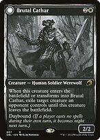 Cátaro Brutal // Bruto Raivoso Lunar — Innistrad: Double Feature 7