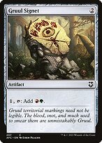 Sinete Gruul — Forgotten Realms Commander 207