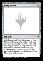 Sharp Eraser — Unknown Event RA06d