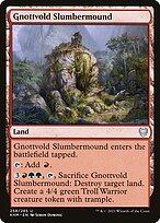 Monte Dormente de Gnottvold — Kaldheim 258
