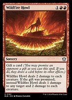 Wildfire Howl — Bloomburrow 162