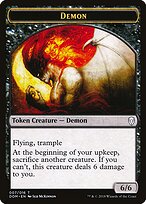 Demon — Dominaria Tokens 7