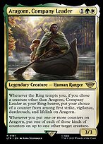 Aragorn, Líder da Sociedade