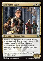 Snooping Page — Secrets of Strixhaven 227