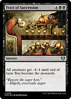 Banquete da Sucessão — Commander Masters 158