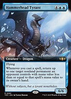 Hammerhead Tyrant — Tarkir: Dragonstorm Commander 61