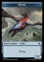 Drake — Murders at Karlov Manor Commander Tokens 6