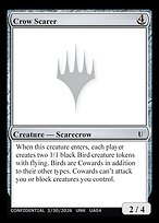 Crow Scarer — Unknown Event UA02