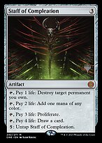 Cajado da Completação — Phyrexia: All Will Be One Promos 242p