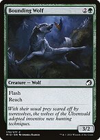 Lobo Saltador — Innistrad: Midnight Hunt 170