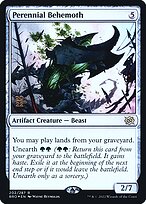 Behemoth Perene — The Brothers' War Promos 202s
