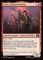 Stick, Fearless Mentor — Marvel Super Heroes Commander 706