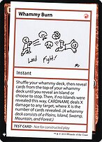 Whammy Burn — Mystery Booster Playtest Cards 2019 70