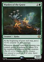 Warden of the Grove — Tarkir: Dragonstorm Promos 166p