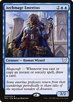 Arquimago Emérito — Strixhaven: School of Mages 37