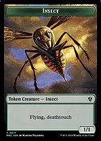 Insect — Murders at Karlov Manor Commander Tokens 17