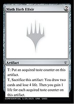 Moth Herb Elixir — Unknown Event UA01c