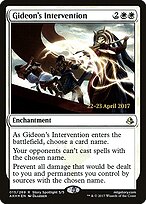 Intervenção de Gideon — Amonkhet Promos 15s