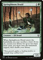 Druida do Florescimento — Zendikar Rising Commander 83