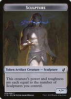 Sculpture — Commander 2019 Tokens 24