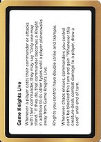 Game Knights Live — Black Lotus Unknown Planechase PLA039