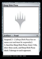Deep Dish Pizza — Unknown Event UA02b