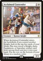 Competidora Aclamada — Throne of Eldraine Promos 1p