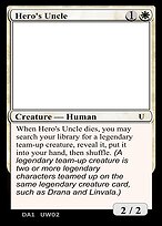 Hero's Uncle — Unknown Event UW02b