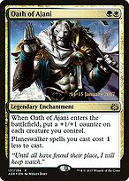 Juramento de Ajani — Aether Revolt Promos 131s