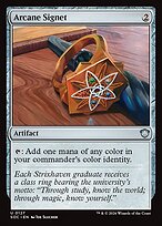 Sinete Arcano — Secrets of Strixhaven Commander 127