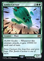 Jumbo Cactuar — Final Fantasy Promos 191s