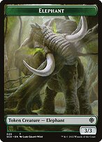 Elephant — Starter Commander Deck Tokens 20