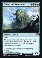 Behemoth Craterópode — Tarkir: Dragonstorm Promos 138s