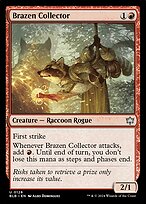 Brazen Collector — Bloomburrow 128