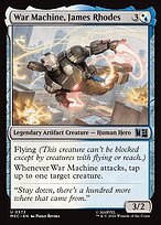 War Machine, James Rhodes — Marvel Super Heroes Commander 572